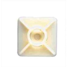 BASE ADHESIVA NATURAL PARA BRIDAS INDEX ref. BBANA27  (BOLSA DE 100uds)