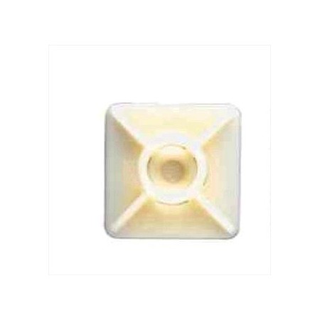 BASE ADHESIVA NATURAL PARA BRIDAS INDEX ref. BBANA27  (BOLSA DE 100uds)