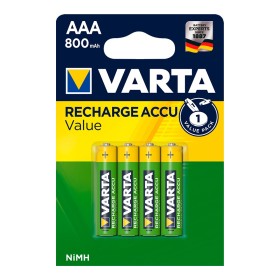 PILA RECARGABLE LR03 (BLÍSTER 4 UNID) AAA VARTA 800mAh