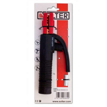 PINZA PORTAELECTRODOS SOLTER 300A ABIERTA ref. 06005