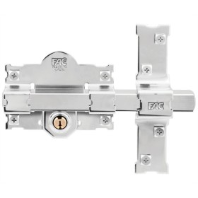 CERROJO FACx NIQUELADO 101-L/80 BOMBILLO 90mm ref. 01860