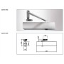 CIERRAPUERTAS GEZE TS4000 BRAZO NORMAL NEGRO ref. 102789+109544