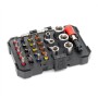 SET STAYER DE 28 PUNTAS DE ATORNILLAR + 6 VASOS + 2 ADAPTADORES ref. 12.669