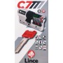 BOMBILLO LINCE SEGURIDAD C7 CON EMBRAGUE 40+30 L.LARGA NÍQUEL ref. C754030ND