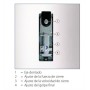 CIERRAPUERTAS GEZE DE SUELO TS500NV CON RETENCIÓN (KIT) ref. 153857