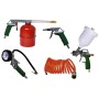 KIT AEROGRÁFICO CEVIK PARA COMPRESOR (4 pistolas + manguera) ref. CA-CK3300