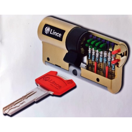 BOMBILLO LINCE SEGURIDAD C7 CON EMBRAGUE 30+30 L.LARGA LATÓN ref. C753030LD