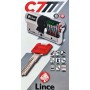 BOMBILLO LINCE SEGURIDAD C7 CON EMBRAGUE 30+30 L.LARGA LATÓN ref. C753030LD