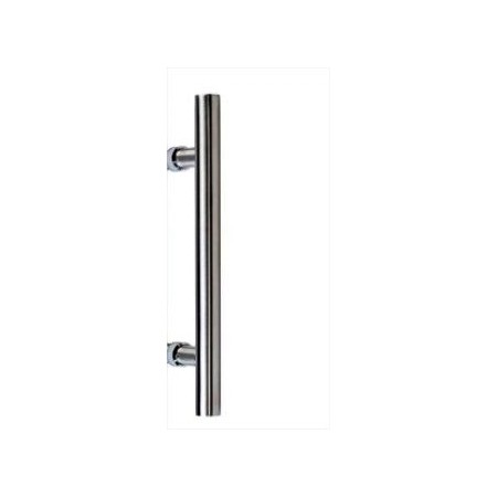 TIRADOR INOXIDABLE ESTEBRO nº5 DE TUBO Ø32x400mm/EJES 250mm 9939S04