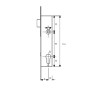 CERRADURA EMBUTIR TESA 2219/20/3SI SOLO RESBALON