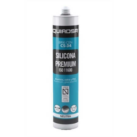 SILICONA NEUTRA GRIS BRIK CEN CS-34