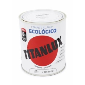 ESMALTE BLANCO BRILLO TITANLUX AL AGUA 750ml