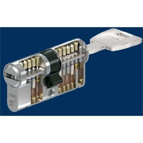 BOMBILLO ABUS X12R 40+40 NÍQUEL LEVA LARGA ref.X12R410NI40/40