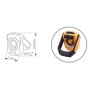 LINTERNA LED COB GARSACO 1000Lm/6W GANCHO/IMÁN REGULABLE ref. 201815002