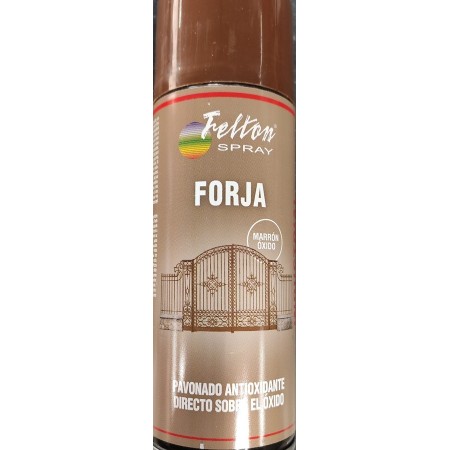 ESMALTE FELTON EN SPRAY DE COLOR OXIRÓN MARRÓN (400ml)