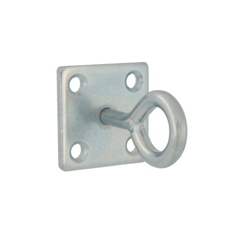 GANCHO CERRADO CON PLACA DE ANCLAJE DE 50x50x8mm ref. 24158