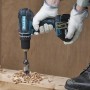 TALADRO ATORNILLADOR PERCUTOR MAKITA DHP482RME 18V 62Nm 2x4Ah + MALETIN