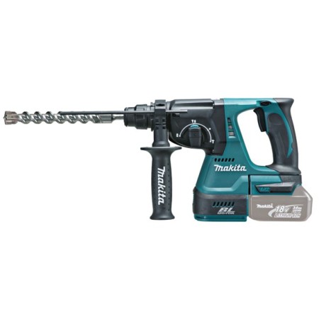 MARTILLO DE BATERÍA MAKITA DHR242ZJ DE 18V (equipo básico)