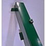 PUERTA METÁLICA PARA VALLA PLEGADA 3 X 2 METROS LACADA VERDE EN 2 HOJAS.
