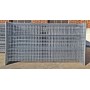VALLA MOVIL DE OBRA CON PANEL ELECTROSOLDADO GALVA DE 3420 X 1880 MM APROX.