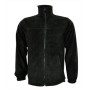 FORRO POLAR NEGRO WINTER CREMALLERA ENTERA/2 BOLSILLOS TALLA XL
