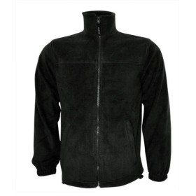 FORRO POLAR NEGRO WINTER CREMALLERA ENTERA/2 BOLSILLOS TALLA XL