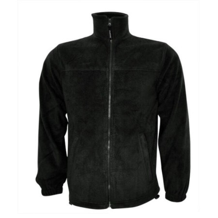 FORRO POLAR NEGRO WINTER CREMALLERA ENTERA/2 BOLSILLOS TALLA XL