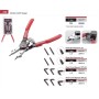 ALICATE SEEGER DOGHER MULTI CON 4 PUNTAS CAMBIABLES ref. 220-001