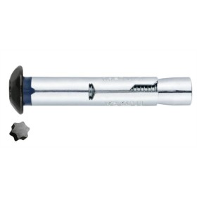 TACO DE ACERO INDEX CON TORNILLO INVIOLABLE DE M-6x60mm Ø8 ref. ACHINN8L (€/100ud)