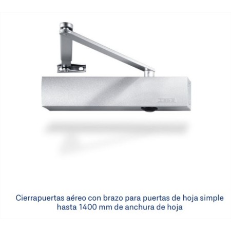 CIERRAPUERTAS GEZE TS4000 BRAZO NORMAL PLATA ref. 102789+102421