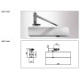 CIERRAPUERTAS GEZE TS4000 BRAZO NORMAL PLATA ref. 102789+102421