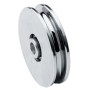 POLEA PARA CABLE ESTEBRO CON CASQUILLO+RODAMIENTO DE Ø120mm  ref. 106