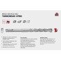 BROCA SDS-PLUS KEIL DE 4 PASTILLAS WIDIA 14x310x250mm