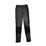 PANTALÓN MULTIBOLSILLOS HIGHLAND 250G/M2 ALGODÓN Y POLIÉSTER TALLA 46 COLOR NEGRO/NEGRO