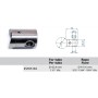 SUJETACABLE INOXIDABLE PARA CABLE Ø5mm Y TUBO REDONDO IZQUIERDO ref. EST051SX