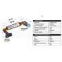 SISTEMA ANTICAÍDAS ALTOCHUT SAFETOP PARA CUERDA DE 14mm + ABSORBEDOR + MOSQUETÓN ref. 80247BJ