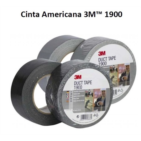 Cinta Americana Gris 50mm x 50m.