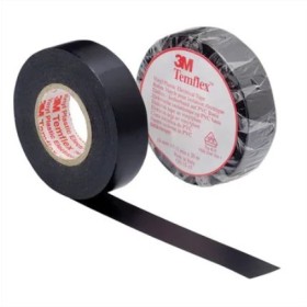 CINTA AISLANTE 3M TEMFLEX 1300 PVC NEGRA 19mmX20m ref. 1300NE20