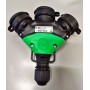BASE MÚLTIPLE TRIPLE DE GOMA IP44 ASEIN 230V 16Ah ref. 81033