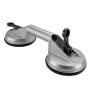 VENTOSA DE ALUMINIO DOGHER DE 2 BASES Ø115mm 100Kg ref. 945-002