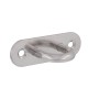 PLACA DE AMARRE INOX OVAL DE 80x26mm ref. 24070 UE10