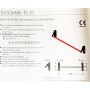 ANTIPÁNICO TELESCO DE SOBREPONER NEGRO/ROJO MANO DERECHA B110D.NR