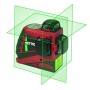 NIVEL LASER 40m METRICA 3D JUNIOR LÁSER VERDE ref. 61415M + SOPORTE DE PARED MAGNÉTICO ref. 61432