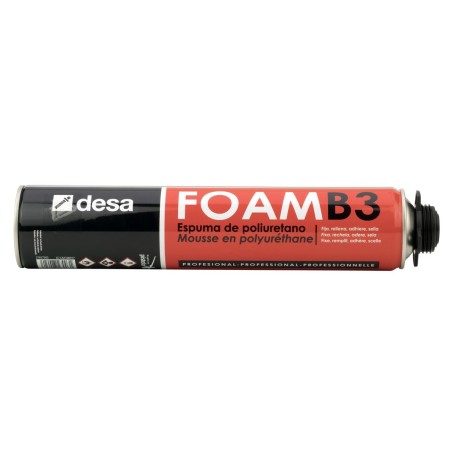 ESPUMA POLIURETANO PARA PISTOLA DESA FOAM B3 750ml ref. 27017505