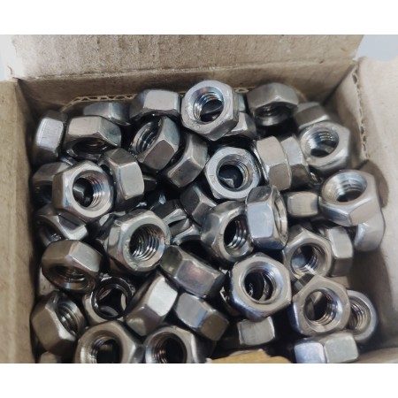 TUERCA DIN.934 INOXIDABLE A2 M-6 (€/100uds) ROSCA A IZQUIERDAS