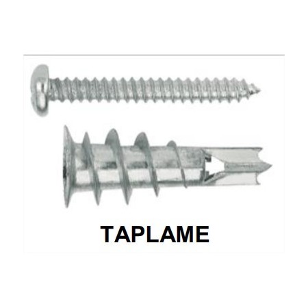 TACO PARA PLADUR INDEX CON TORNILLO Ø4,2x32mm (€/100uds)  ref. TAPLAME