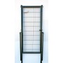 PUERTA METÁLICA PARA CERRAMIENTO MODELO 2022 DE 0,80 X 2 M. LACADA EN VERDE.APERTURA A DERECHAS
