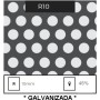 CHAPA PERFORADA AGUJERO REDONDO DE 10 MM ESPESOR 1,5 MM DE 3000X1500 *GALVANIZADA*