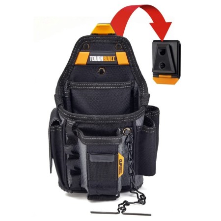 PORTAHERRAMIENTAS TOUGHBUILT BOLSA PEQUEÑA ELECTRICISTA ref. TB-CT-34