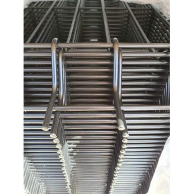 VALLA PLEGADA NEGRO PANEL DE 2500x1030 mm., RAL 9005